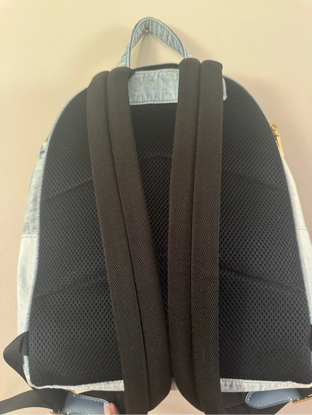 Coach Taylor Denim Blue Backpack
